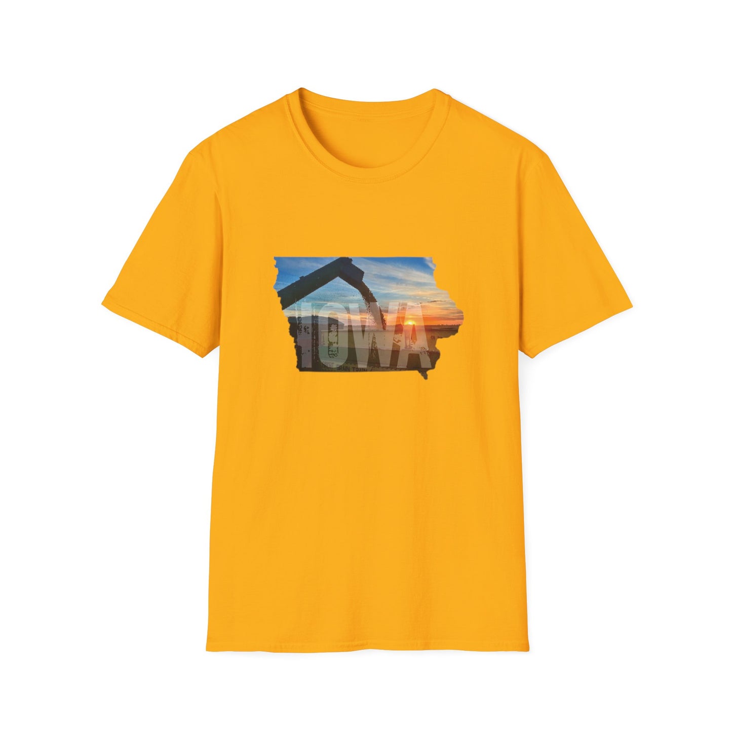 Iowa Silhouette Farming T-shirt