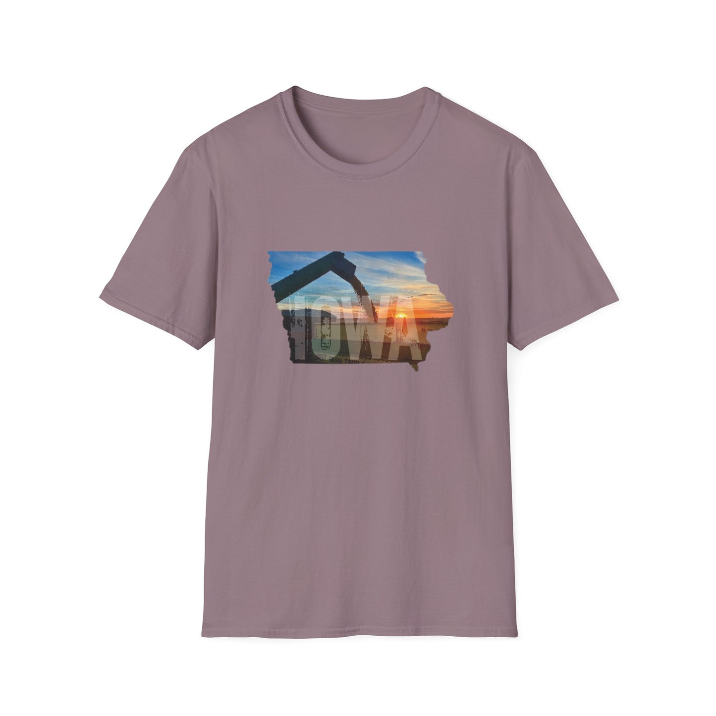 Iowa Silhouette Farming T-shirt