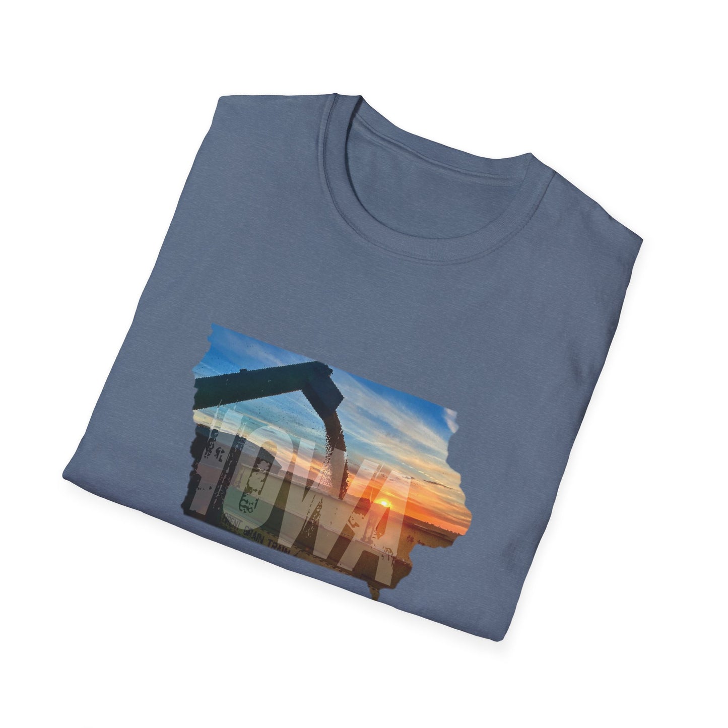 Iowa Silhouette Farming T-shirt