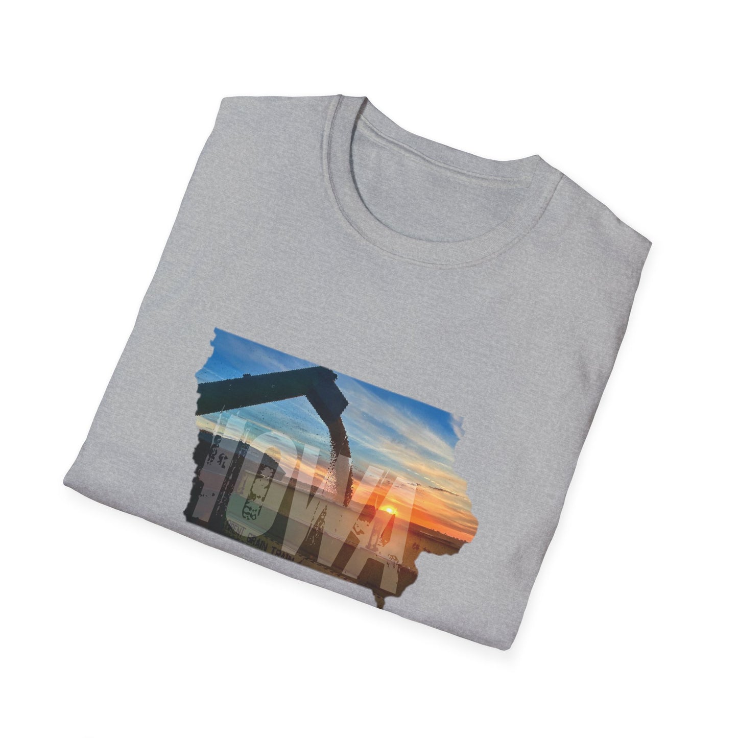 Iowa Silhouette Farming T-shirt