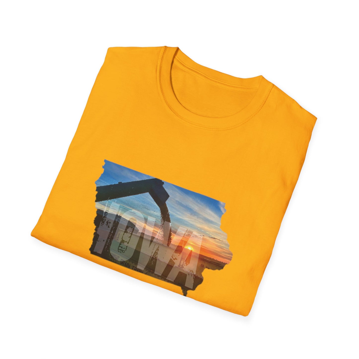 Iowa Silhouette Farming T-shirt