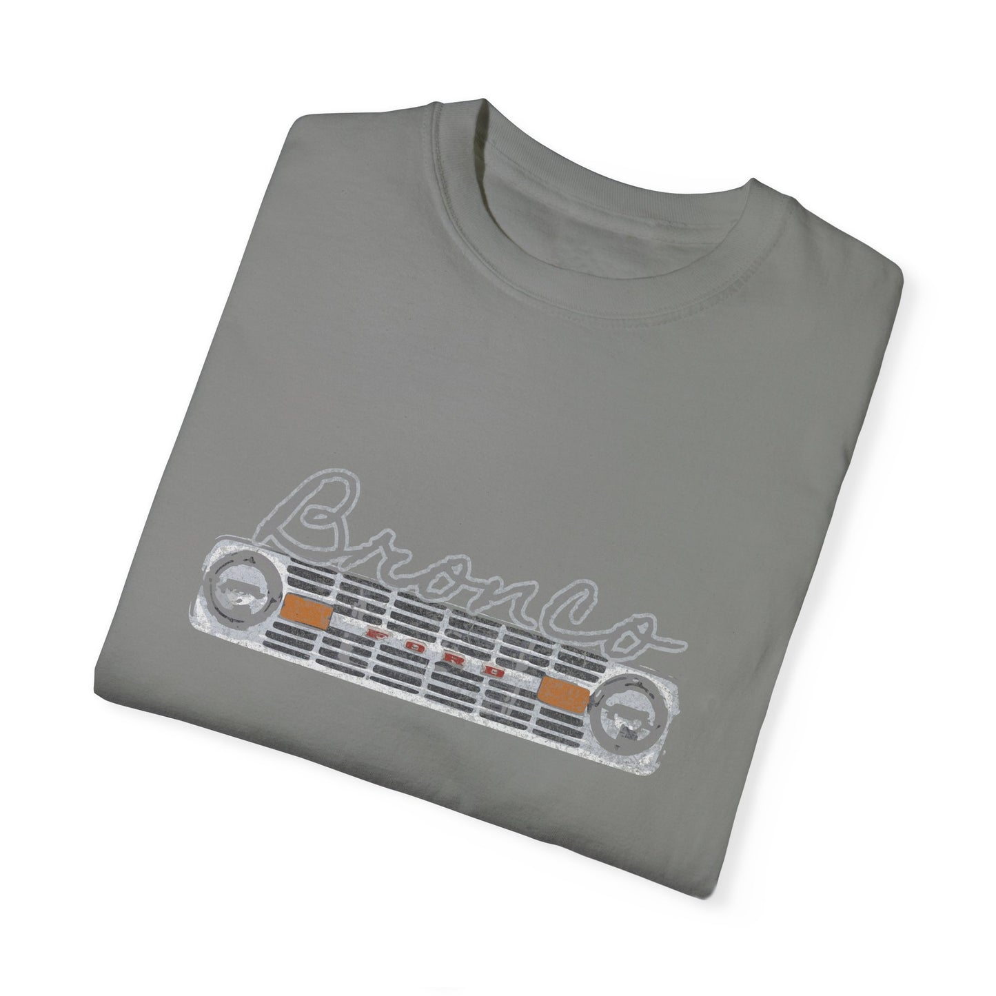 Front & Back Bronco T-Shirt Vintage 70's Broncos