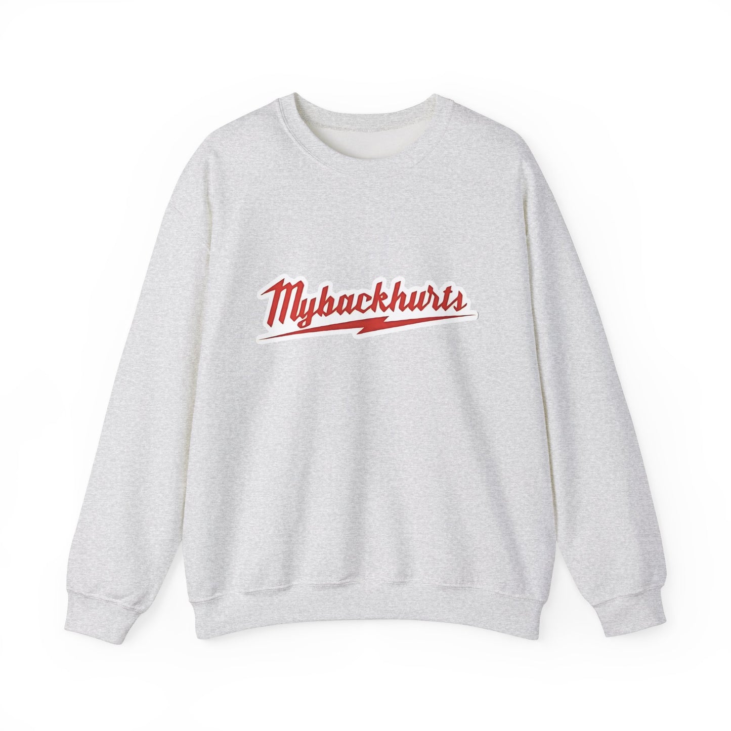 Funny "My Back Hurts" Milwaukee Crewneck