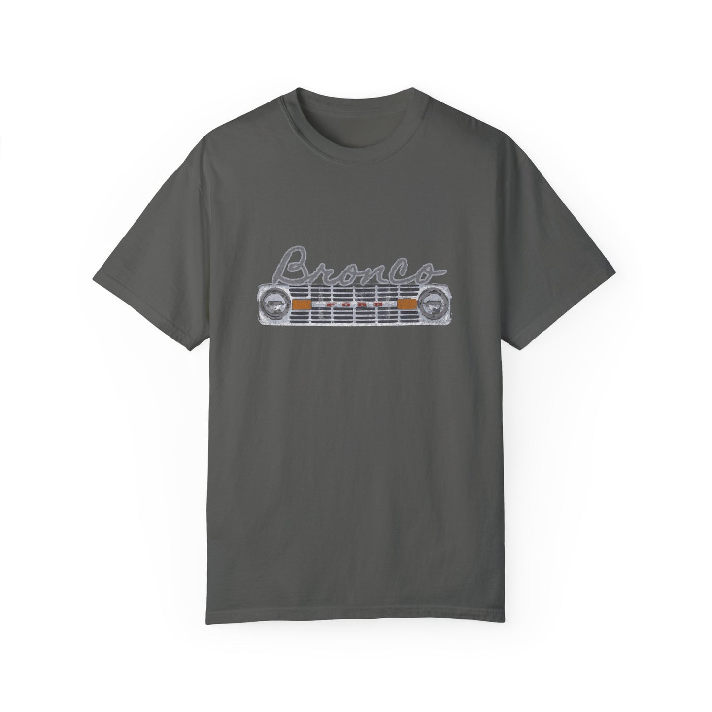 Front & Back Bronco T-Shirt Vintage 70's Broncos
