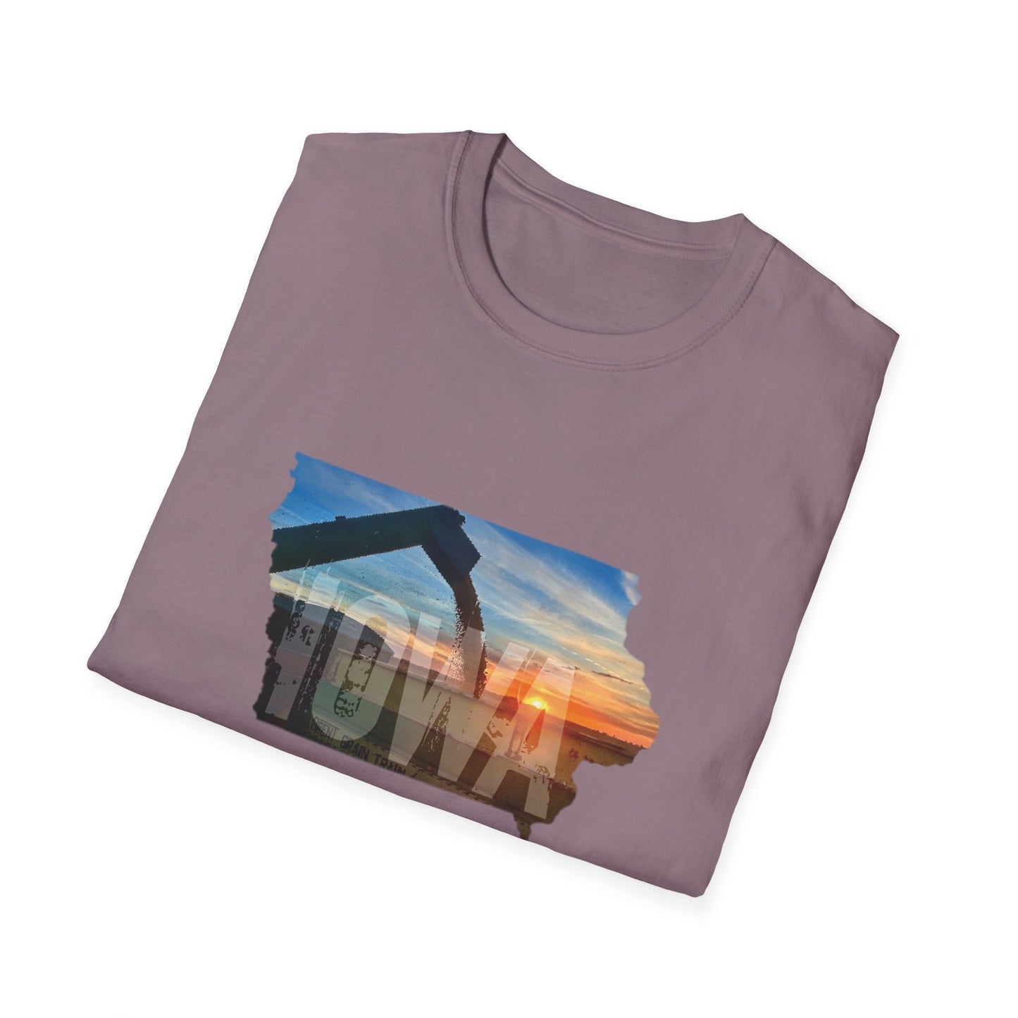 Iowa Silhouette Farming T-shirt