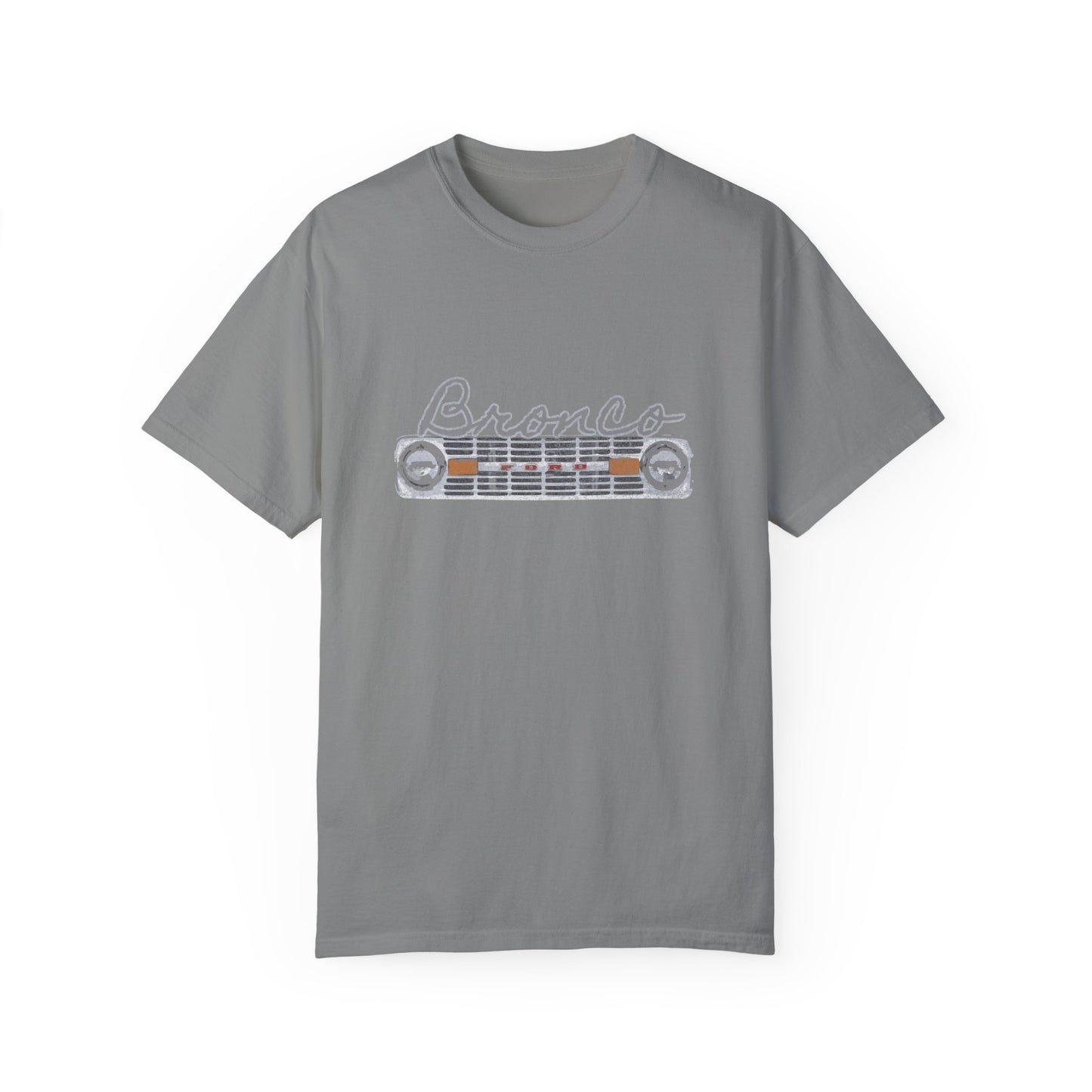 Front & Back Bronco T-Shirt Vintage 70's Broncos