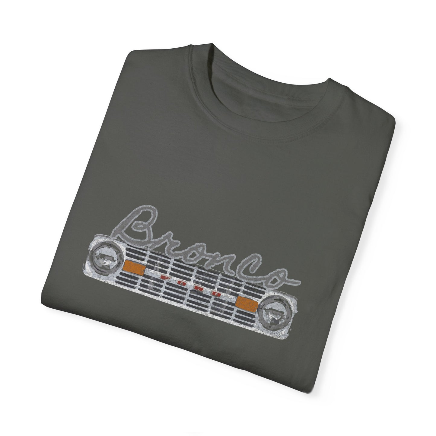 Front & Back Bronco T-Shirt Vintage 70's Broncos