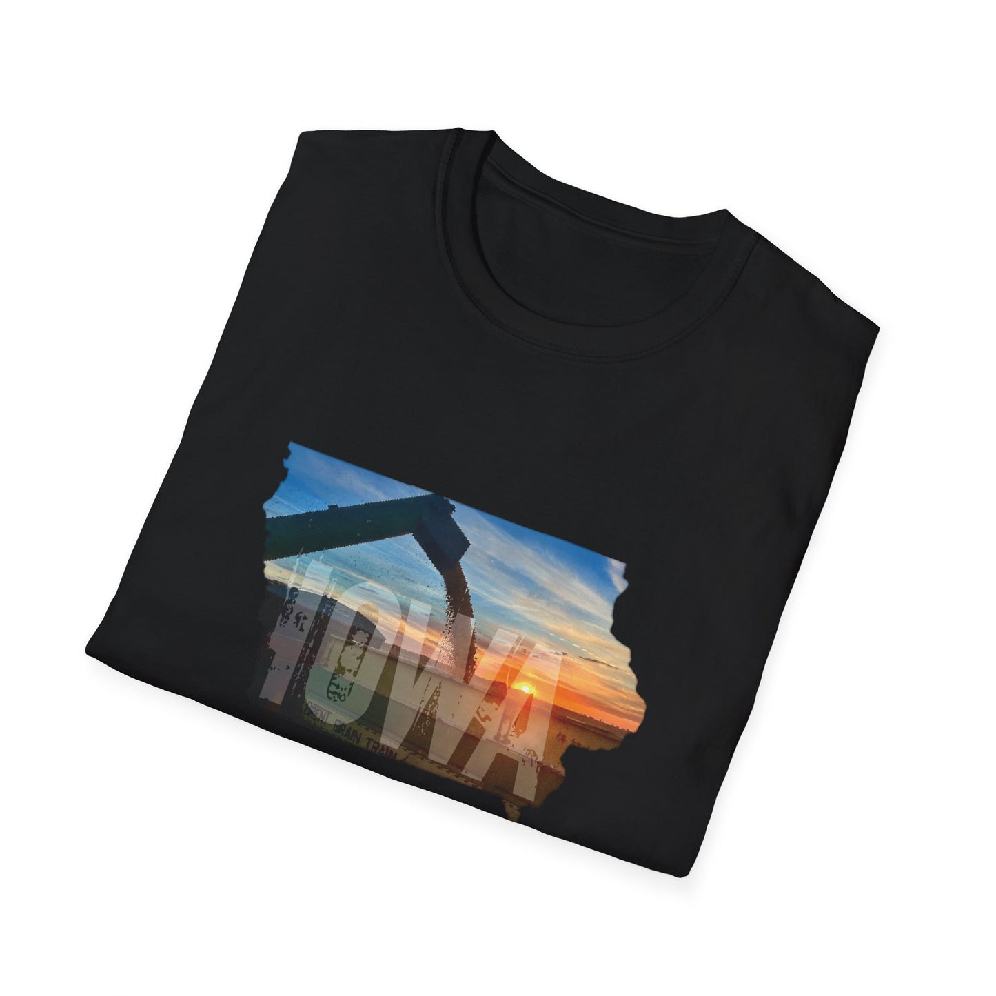 Iowa Silhouette Farming T-shirt