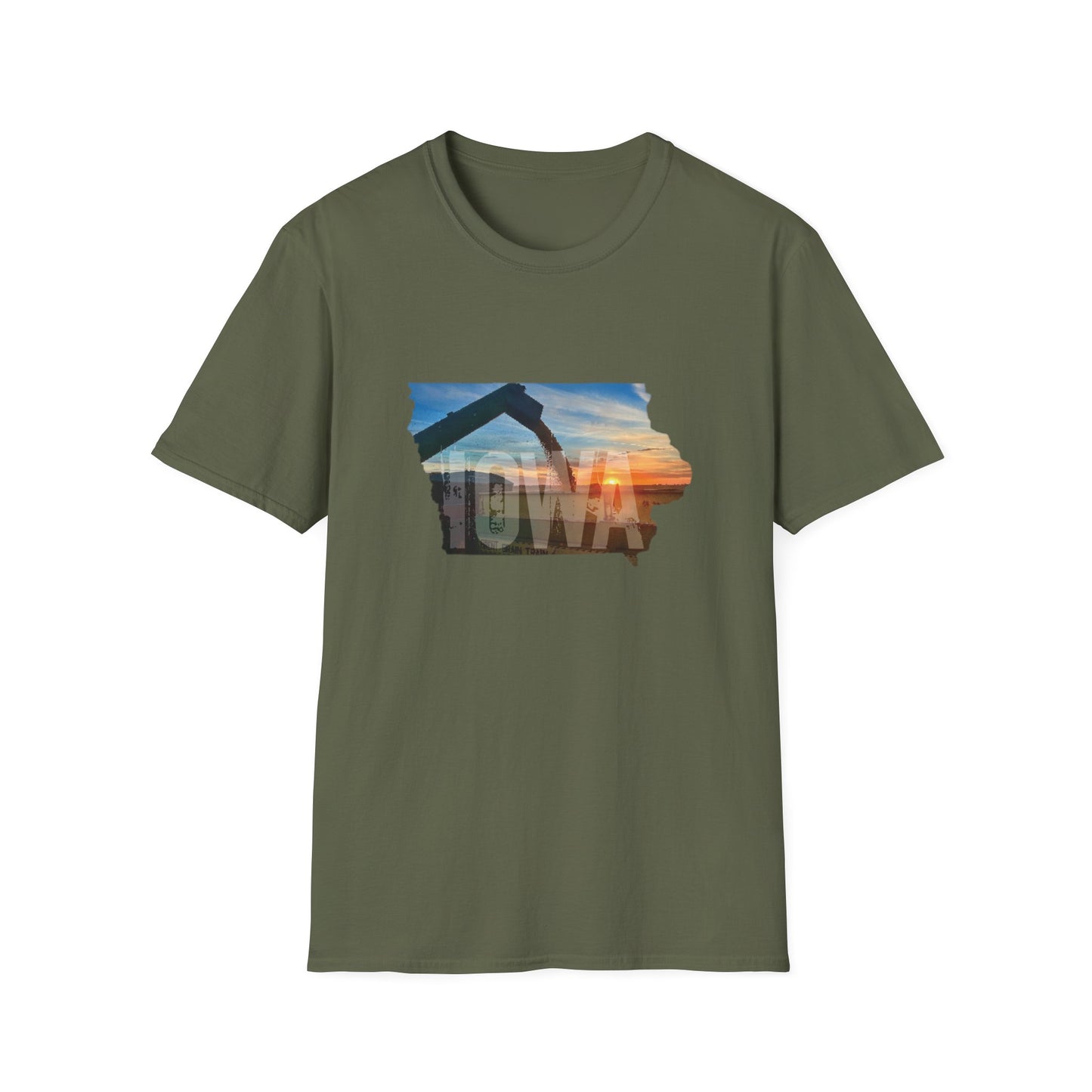 Iowa Silhouette Farming T-shirt