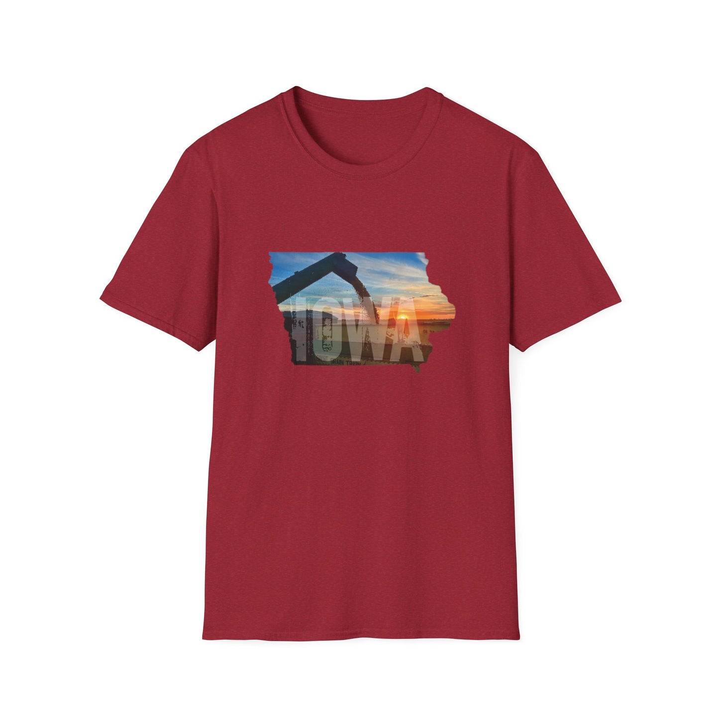Iowa Silhouette Farming T-shirt