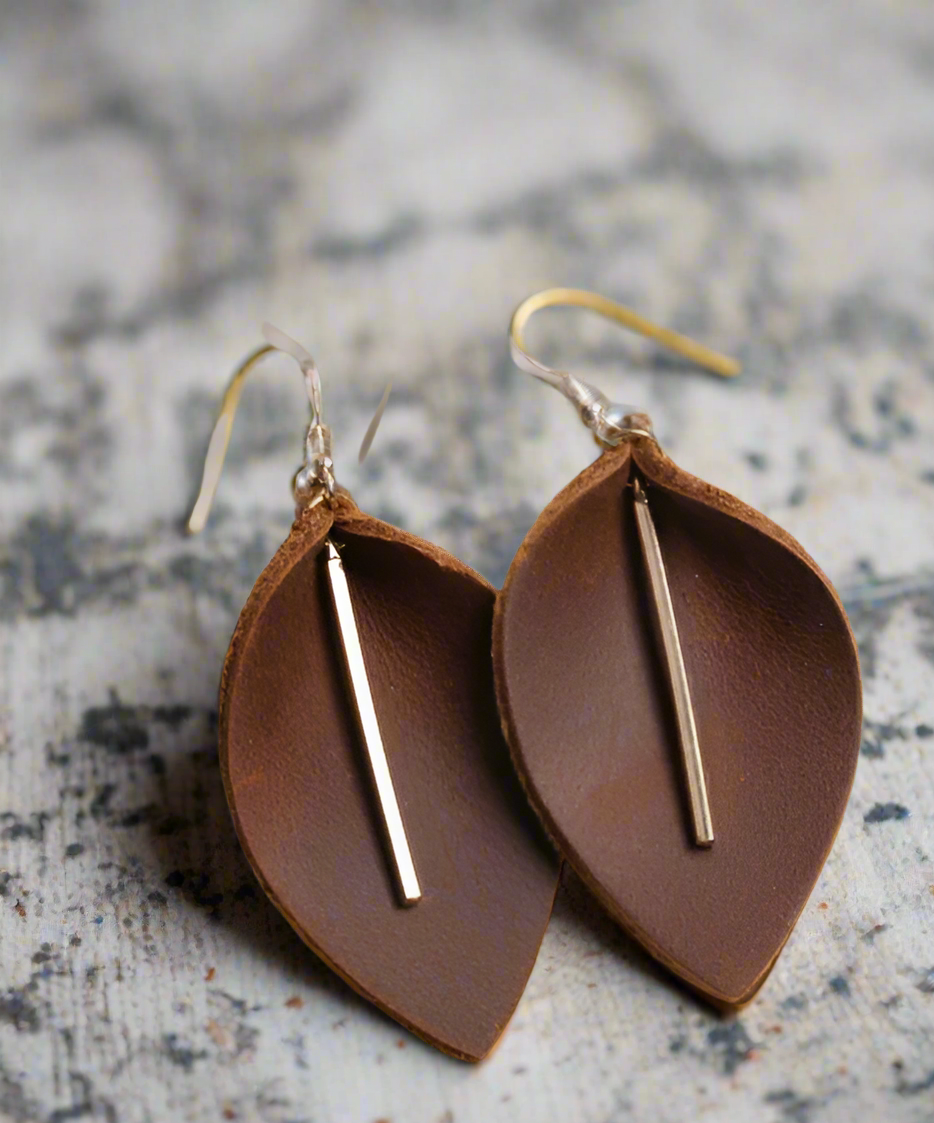 Leather Earrings