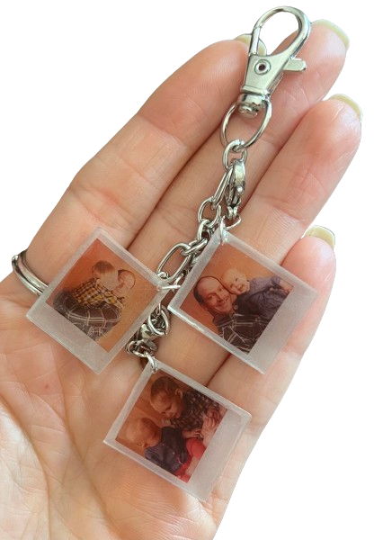 Custom Photos Keychain {Micro Memories}
