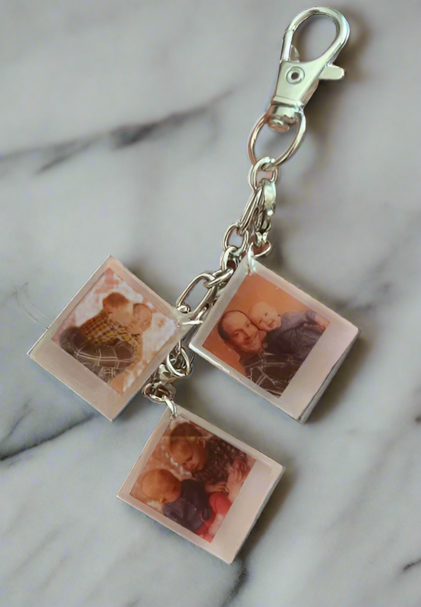 Custom Photos Keychain {Micro Memories}