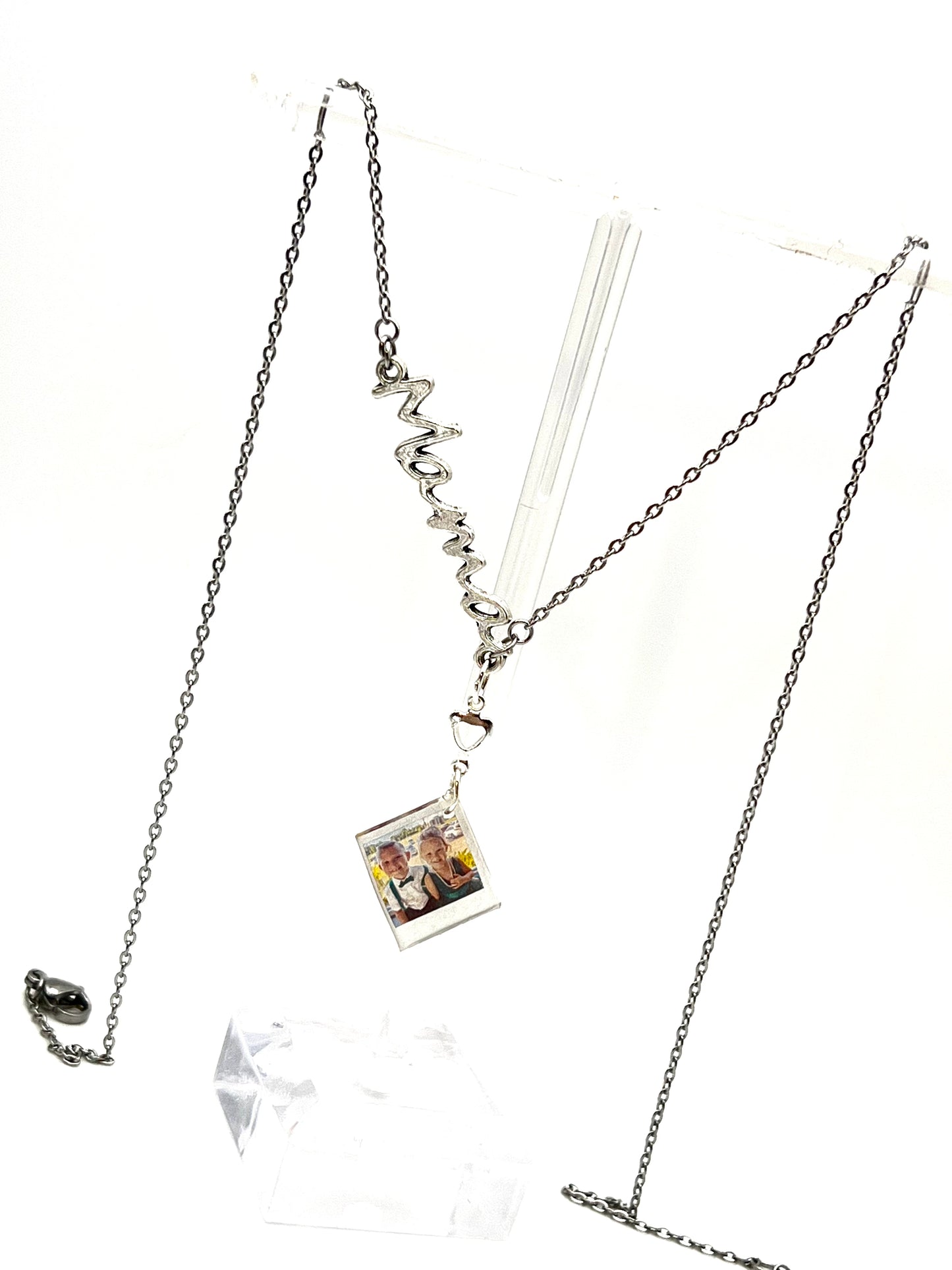 Custom Photo "Mama" Necklace - Single Photo {Micro Memories}