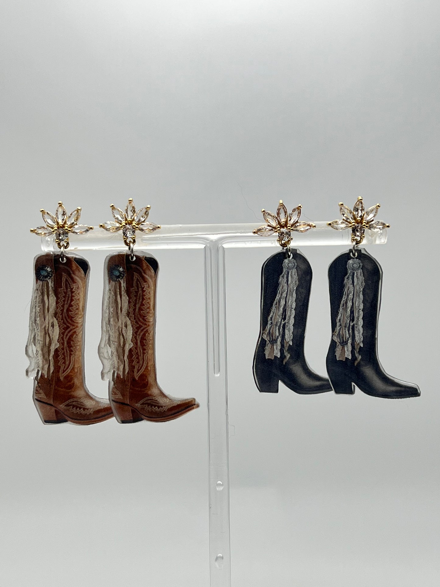 Cowboy Boots Earrings