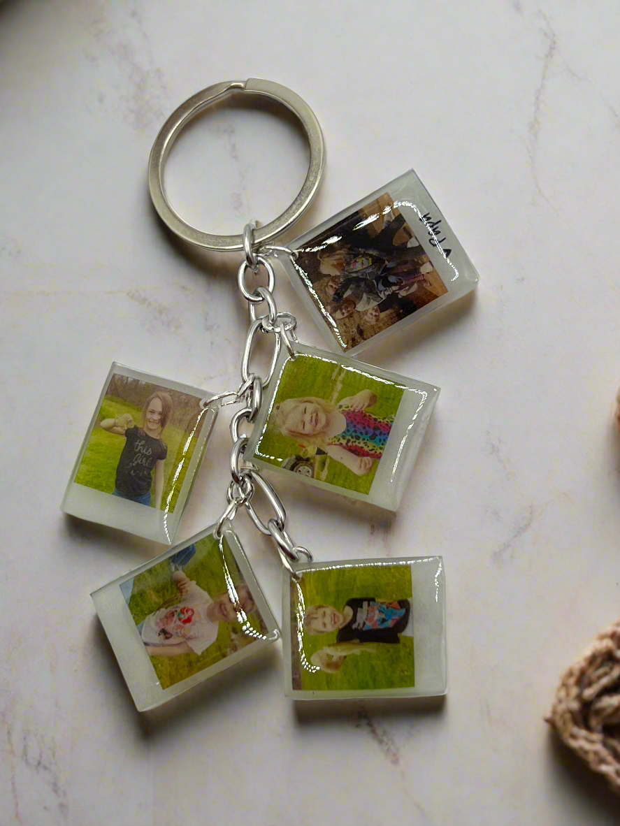 Custom Photos Keychain {Micro Memories}