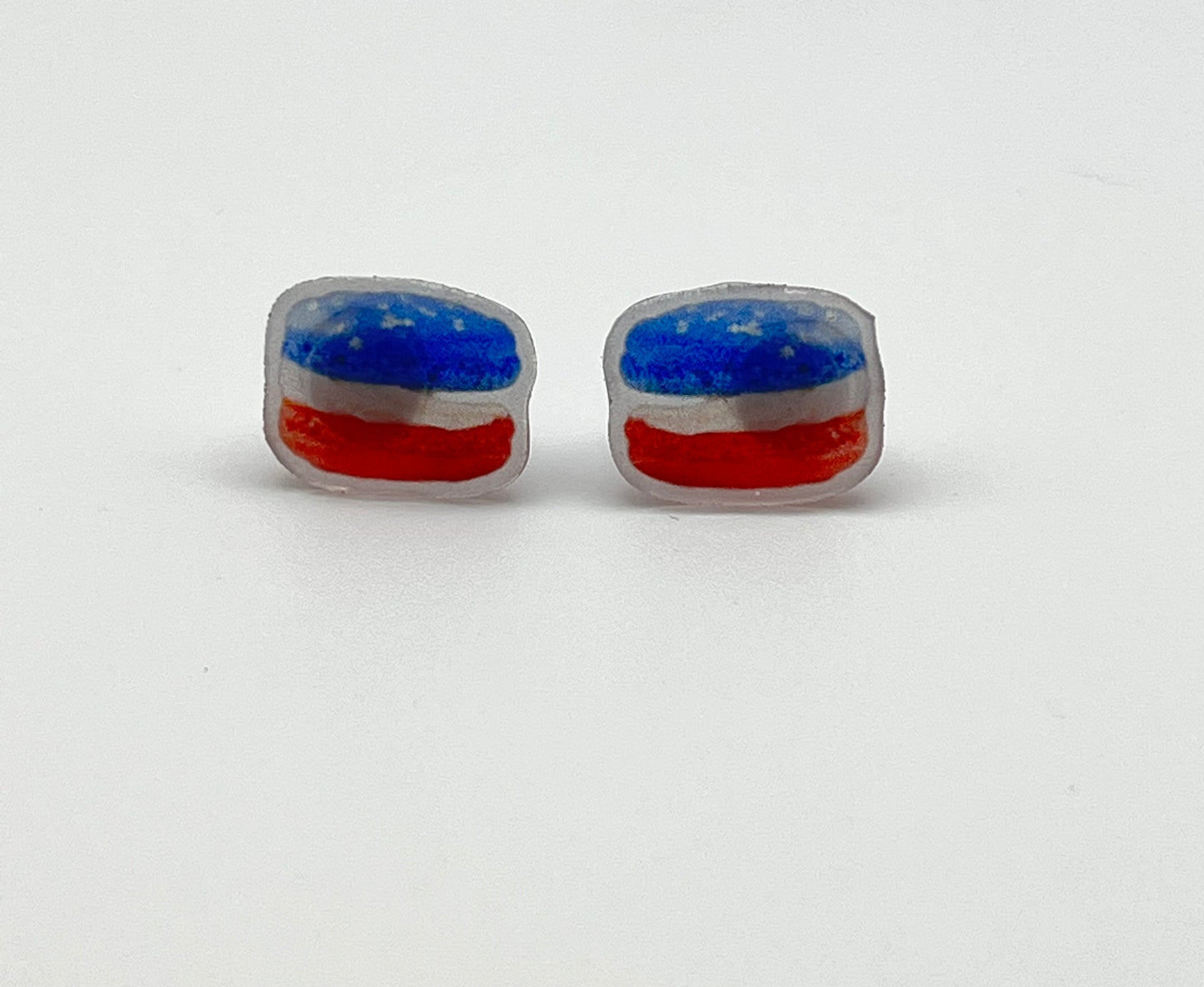 Patriotic Stud Earrings