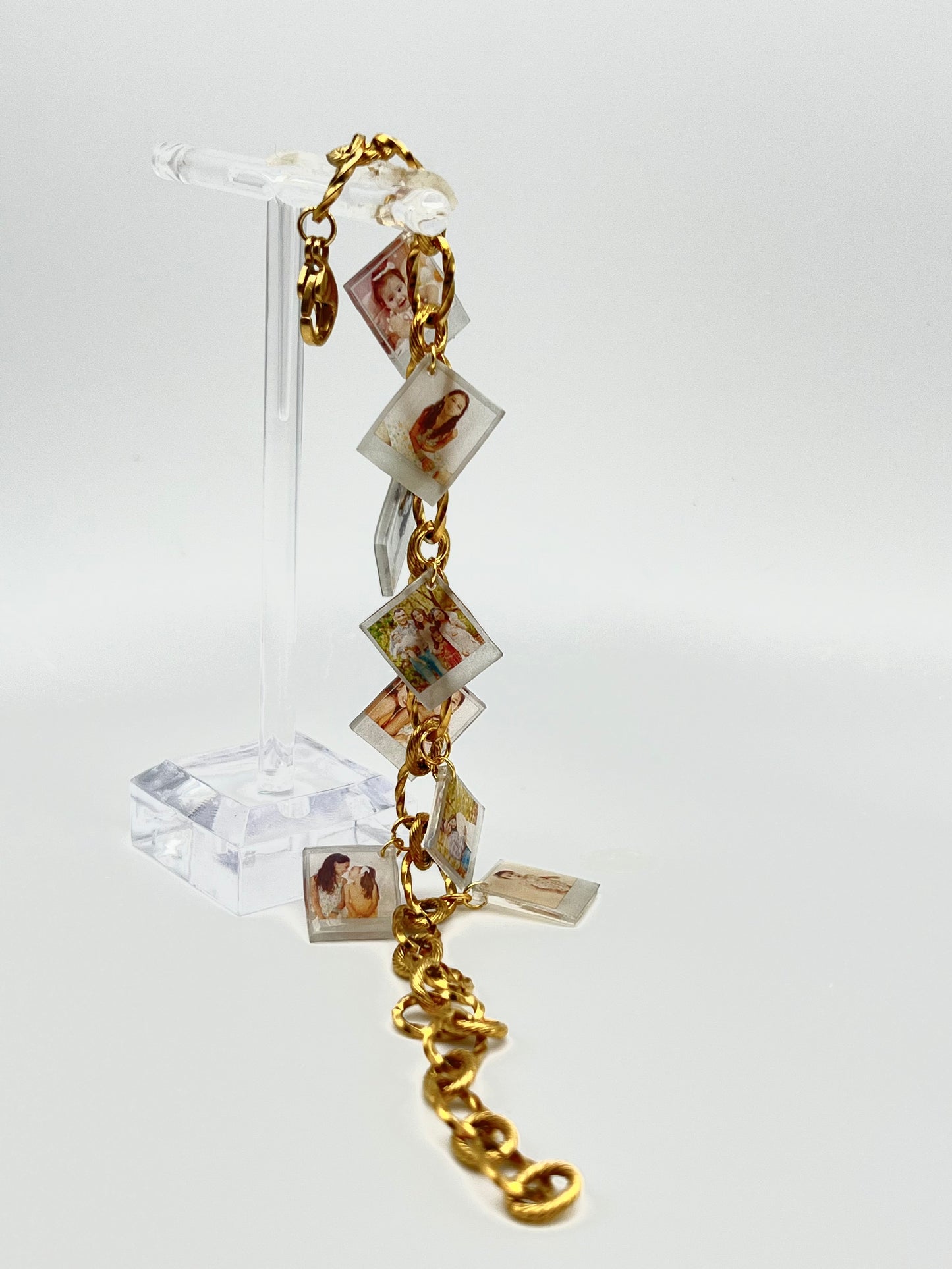 Custom Photo Charm Bracelet {Micro Memories}