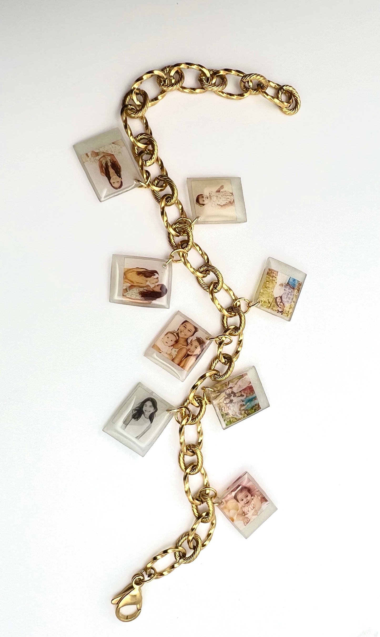 Custom Photo Charm Bracelet {Micro Memories}