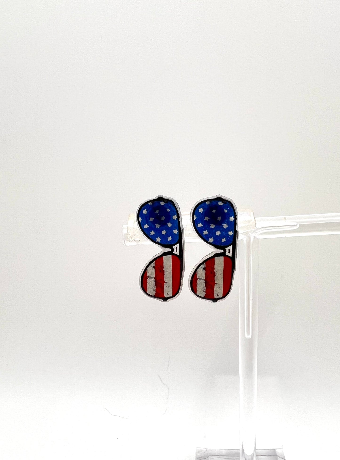 Patriotic Stud Earrings
