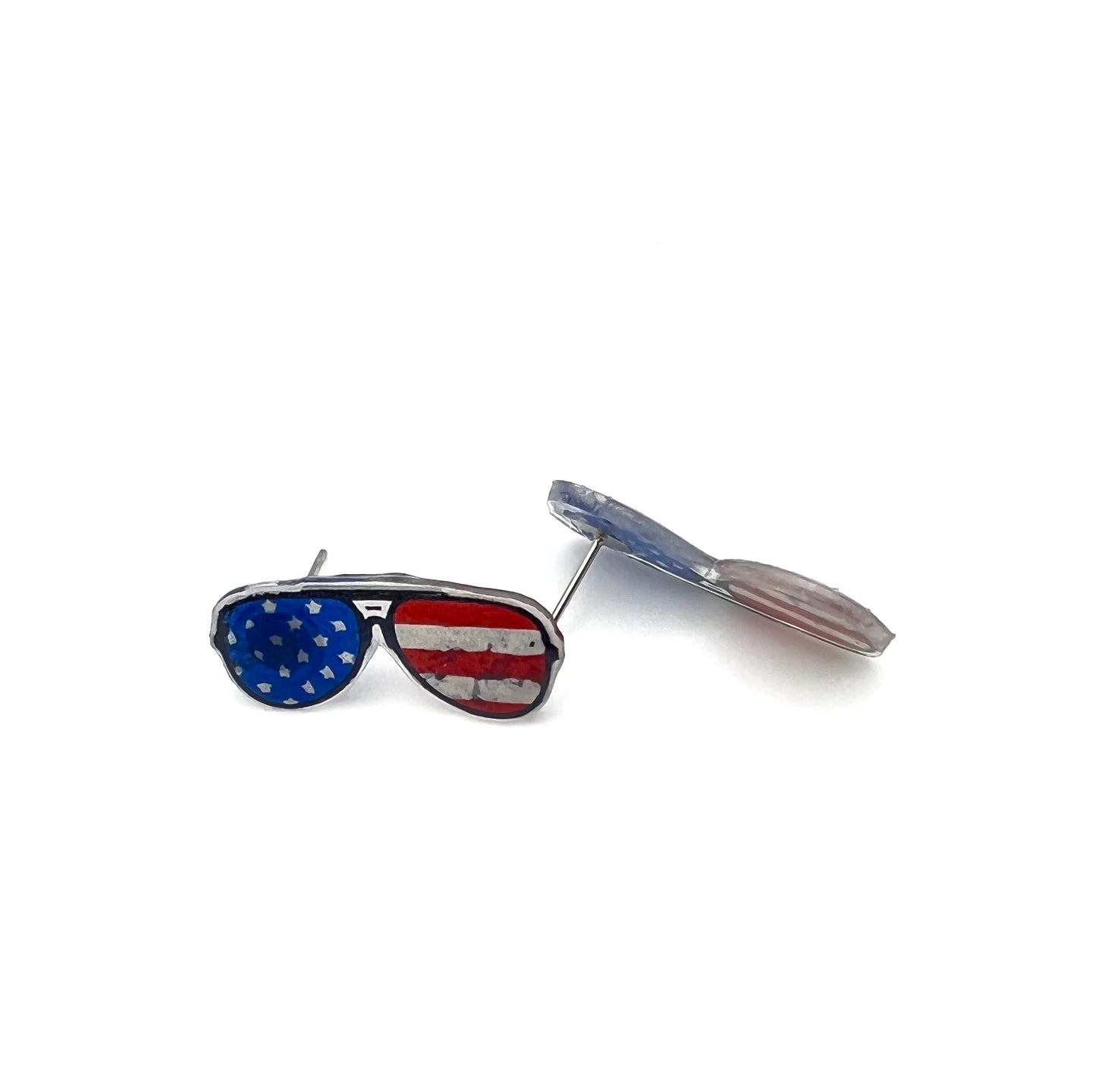Patriotic Stud Earrings