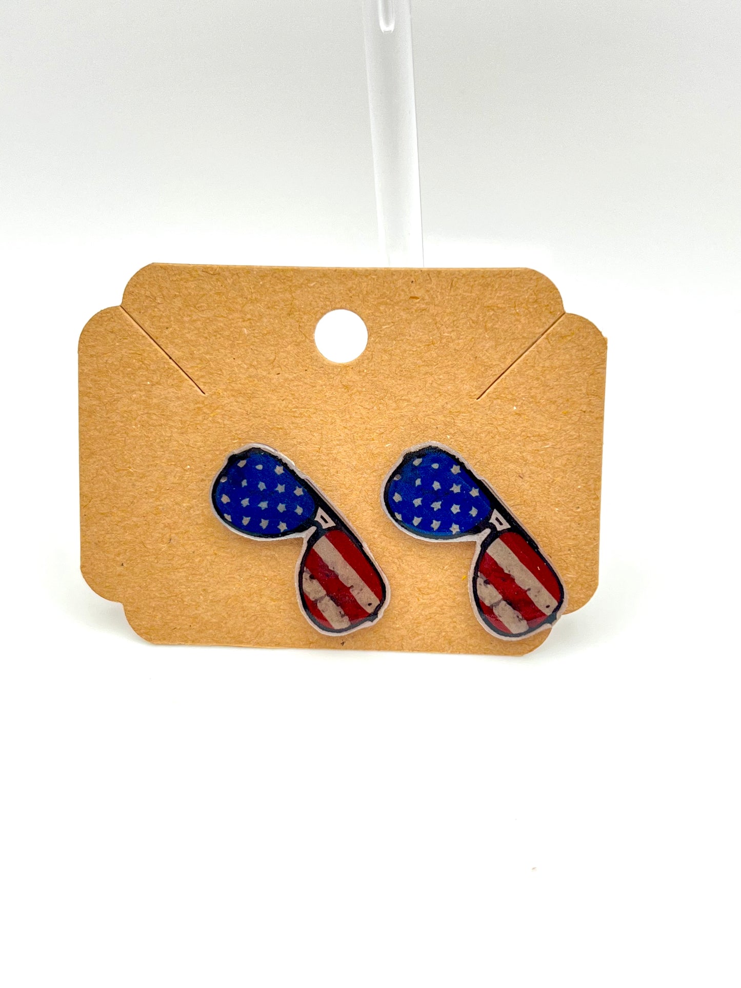 Patriotic Stud Earrings