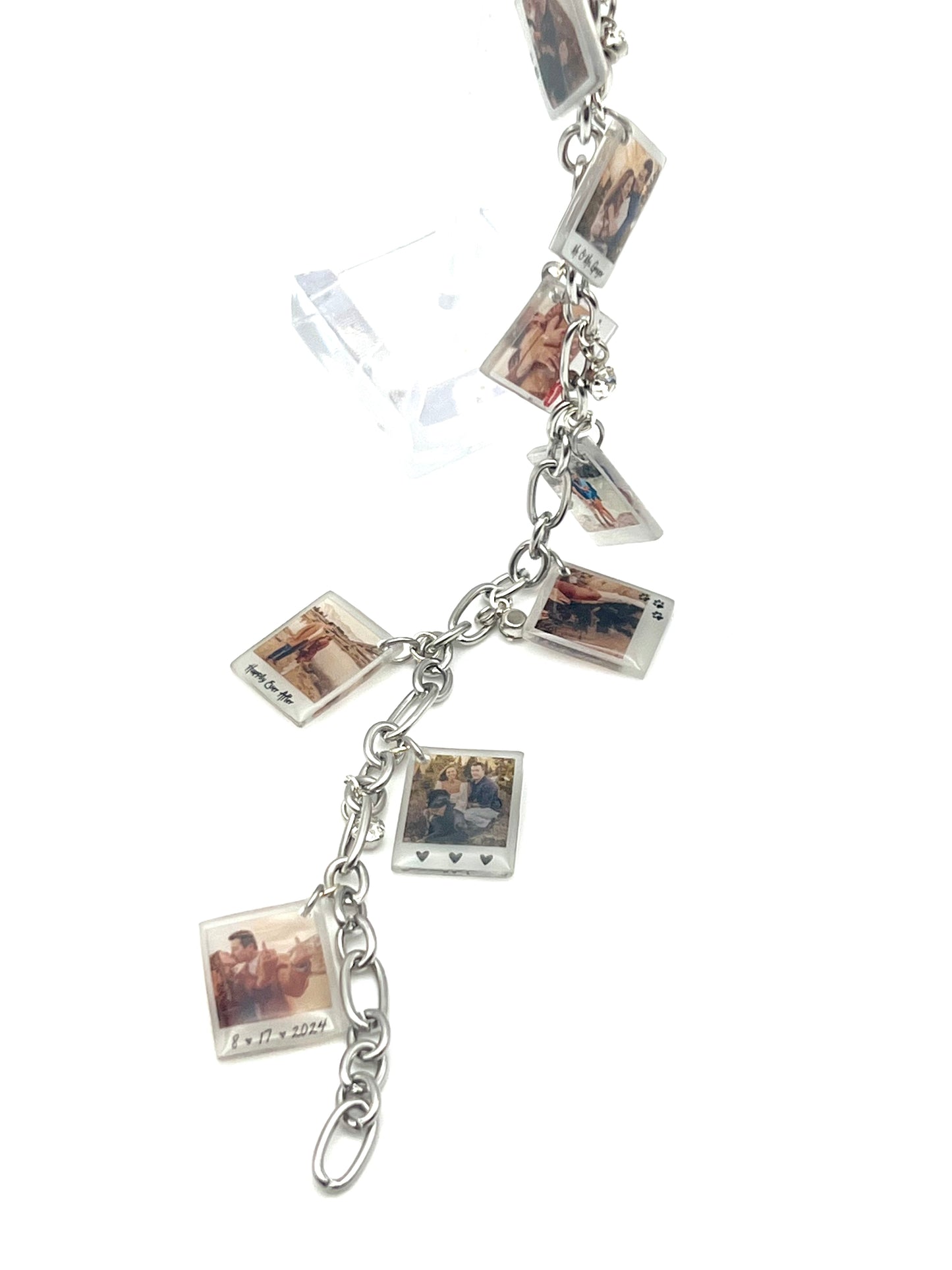 Custom Photo Charm Bracelet {Micro Memories}