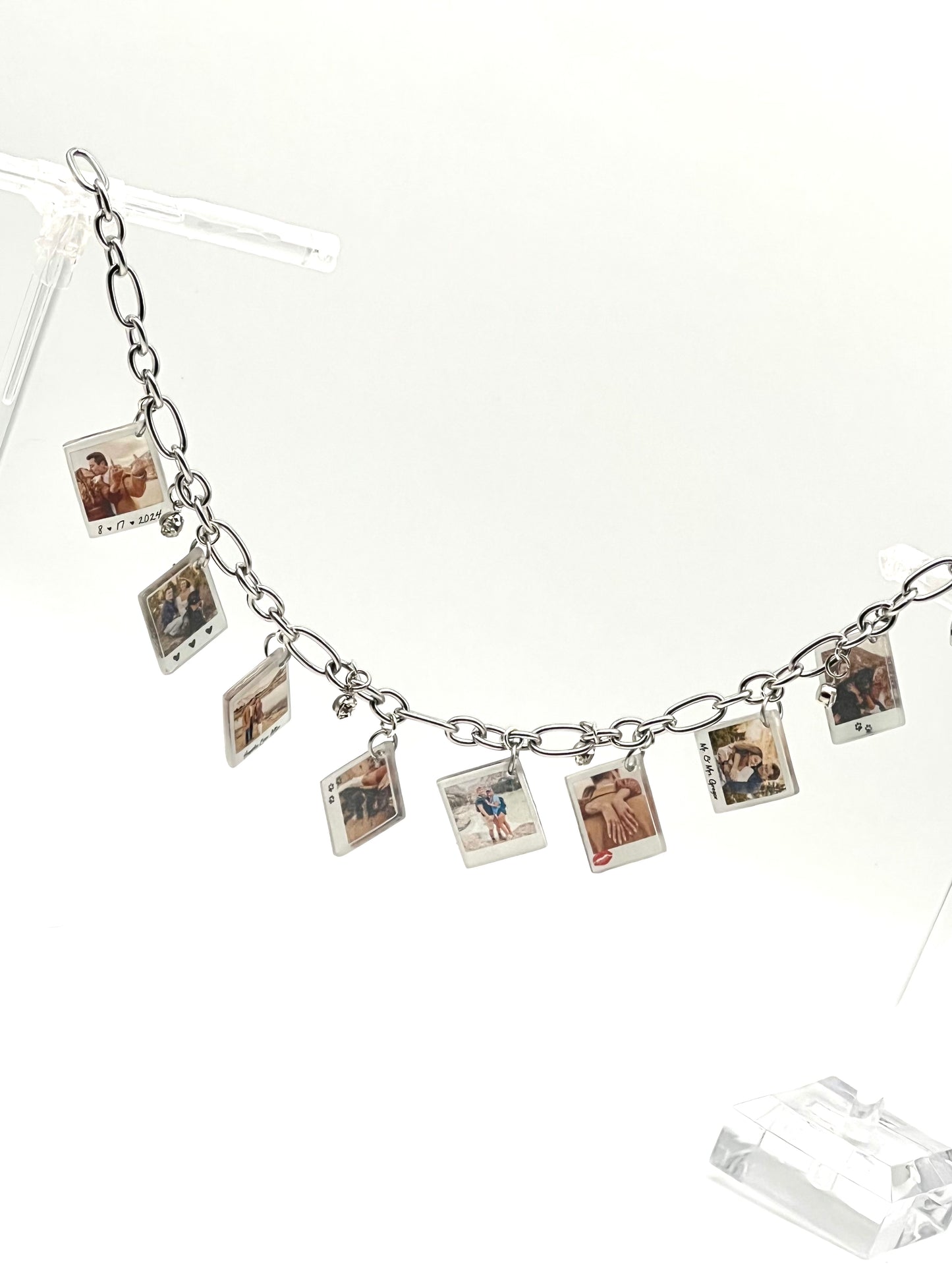 Custom Photo Charm Bracelet {Micro Memories}