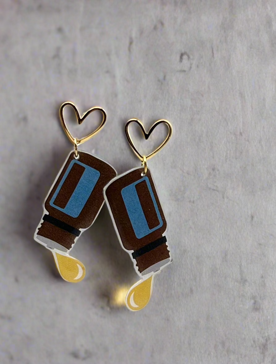 Essential Oil Dripping Earrings
