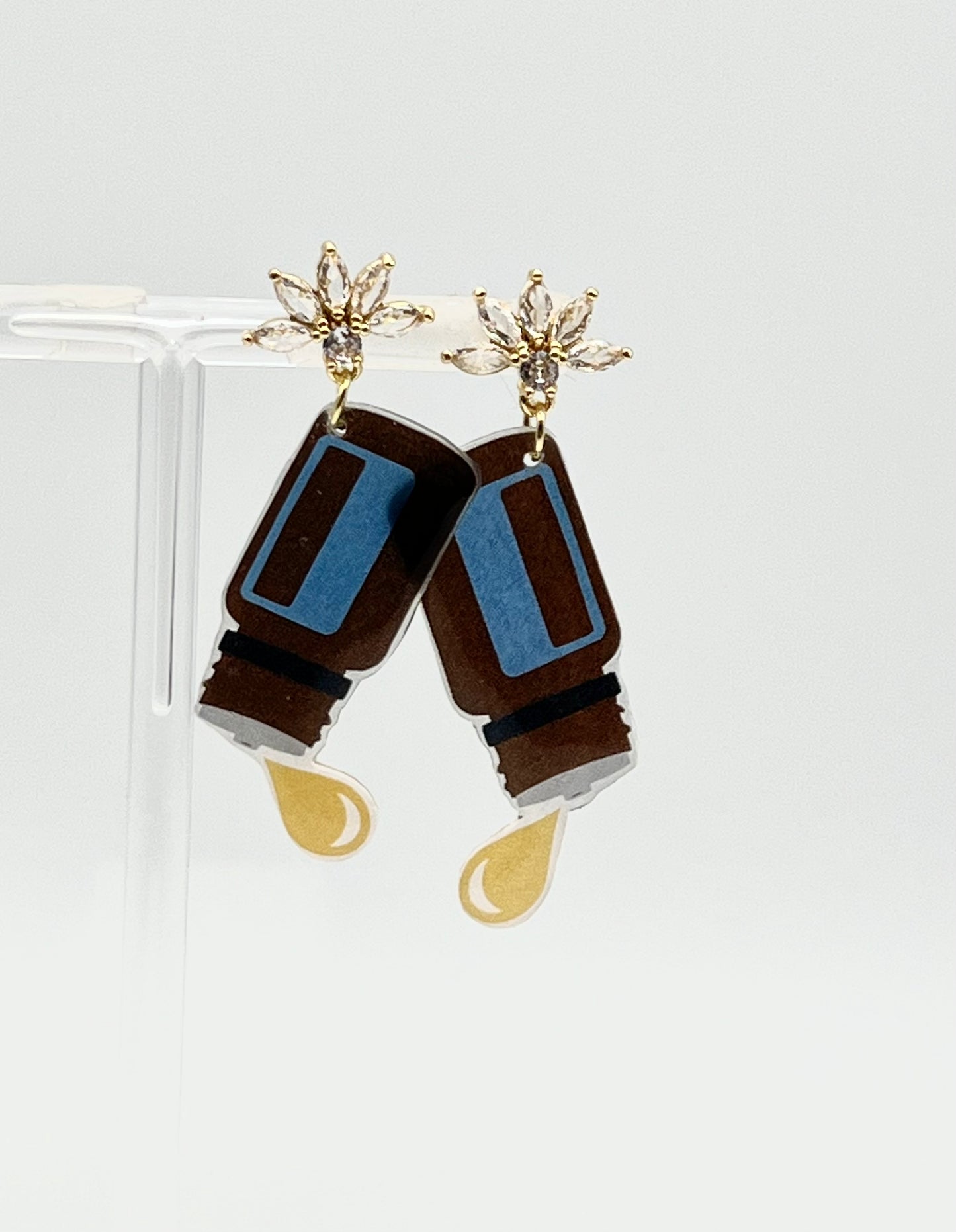 Essential Oil Dripping Earrings