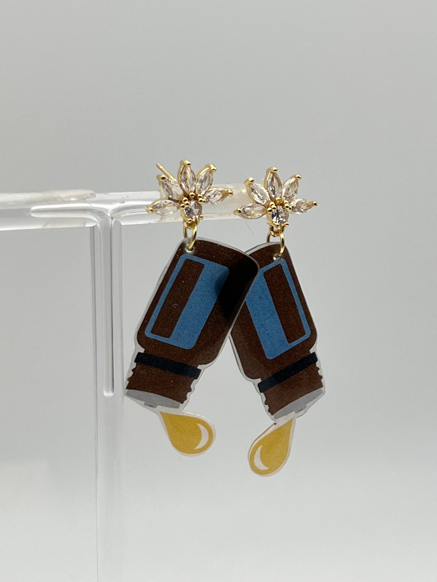 Essential Oil Dripping Earrings