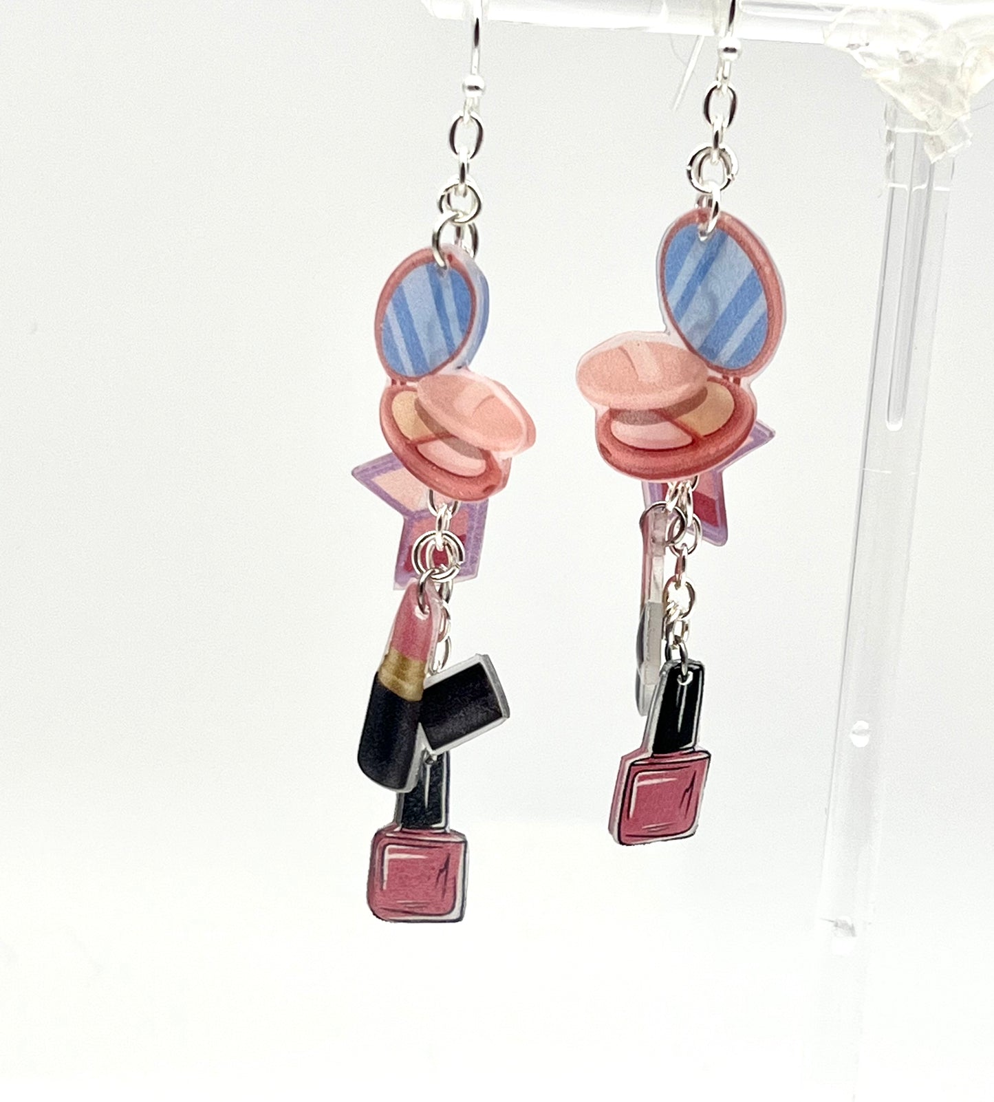 Makeup Dangle Earrings