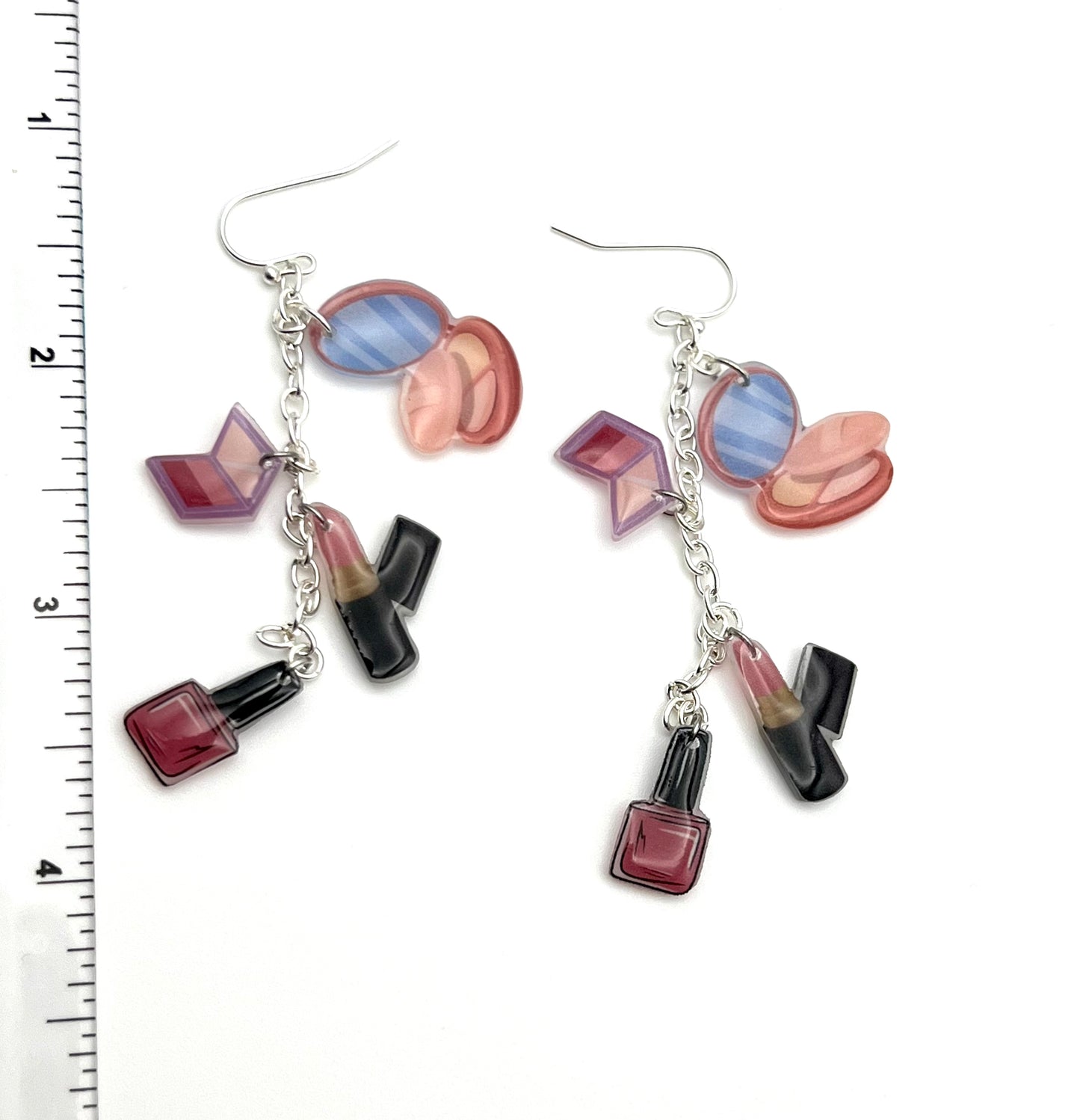 Makeup Dangle Earrings