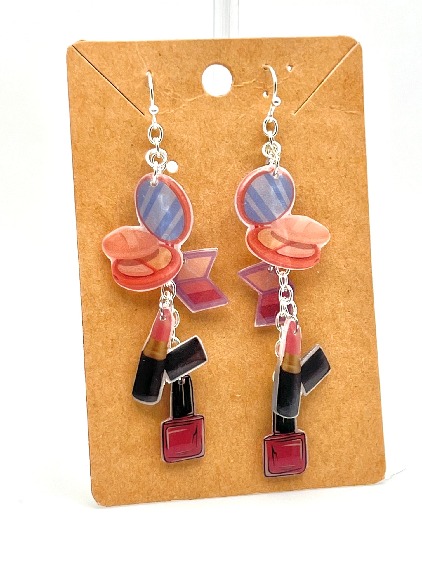 Makeup Dangle Earrings