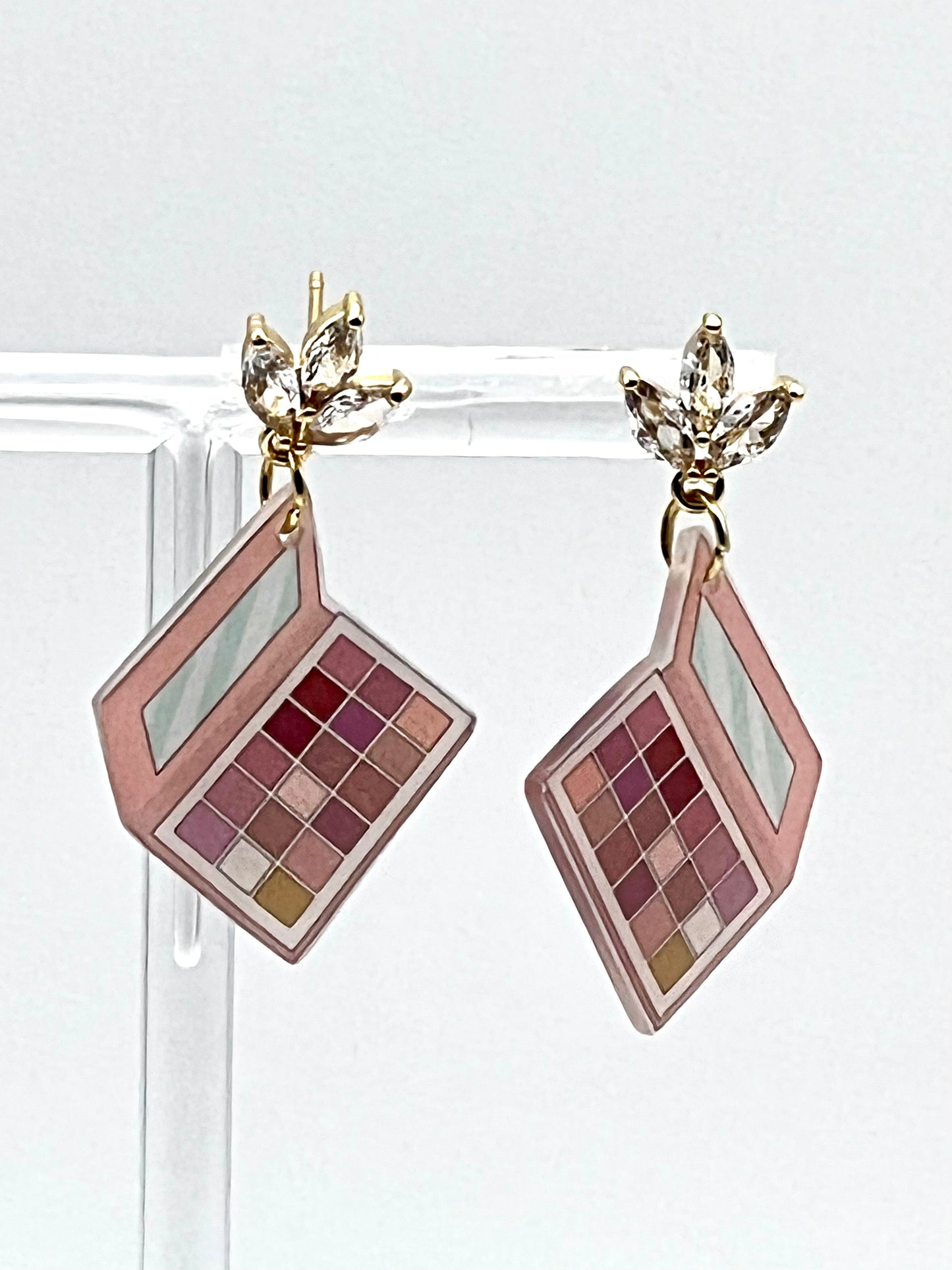 Makeup Palette Earrings