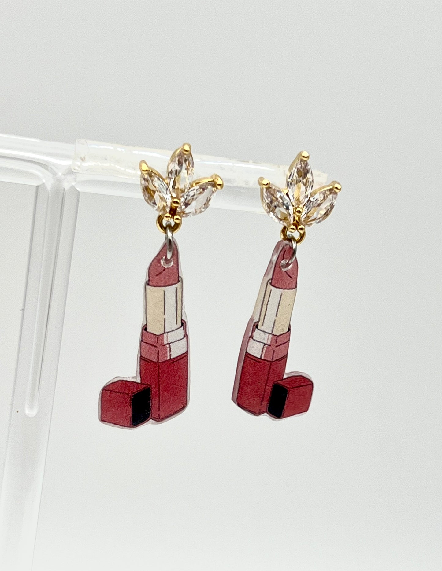 Lipstick Earrings