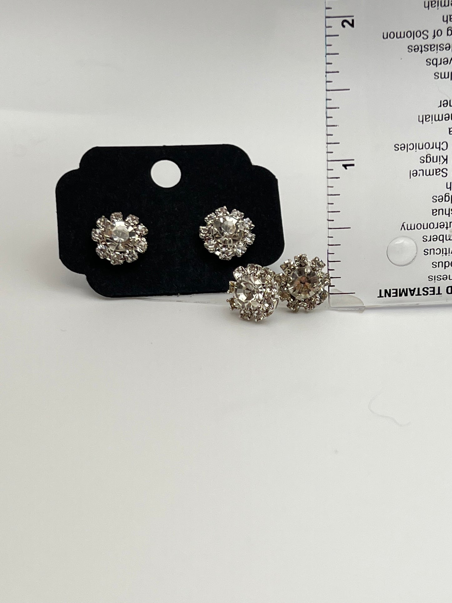 Sparkly Cubic Zirconia Studs