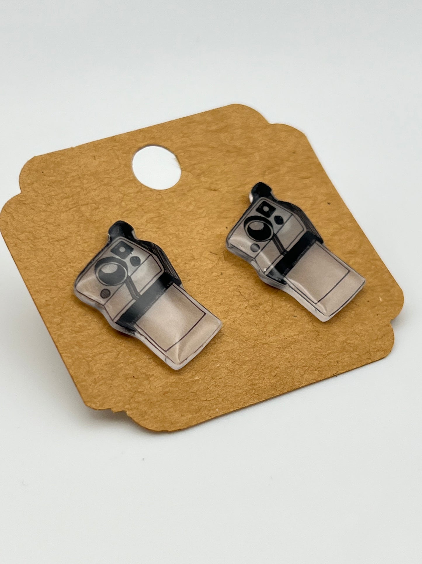 Retro Polaroid Camera Studs