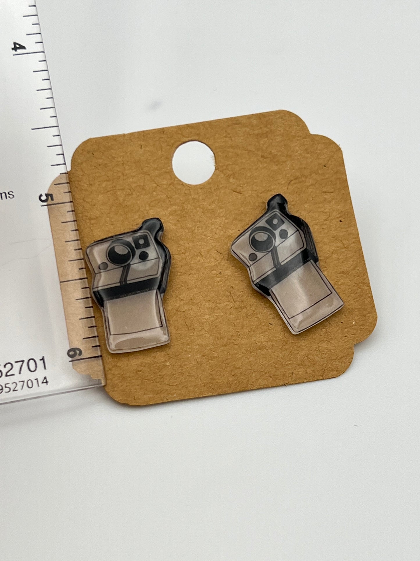 Retro Polaroid Camera Studs
