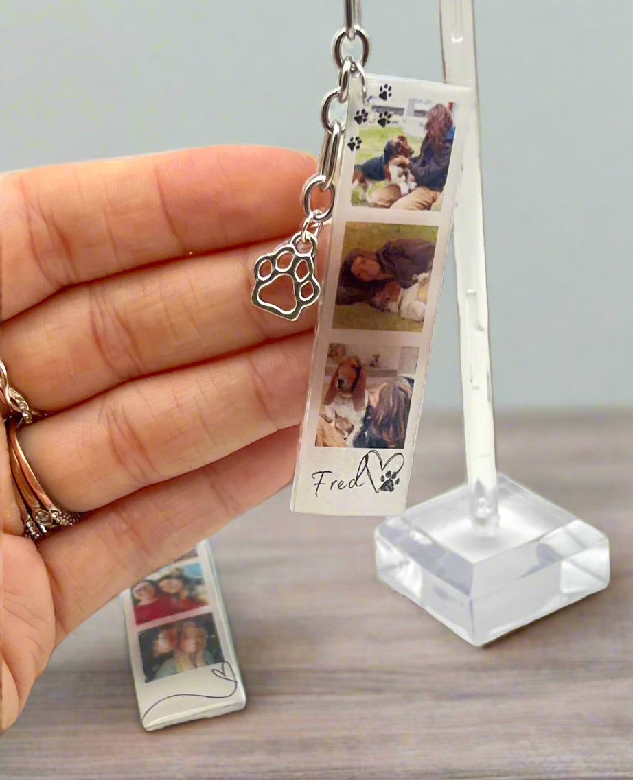 Single Photo Charms w/ Clasps - a la carte {Micro Memories}