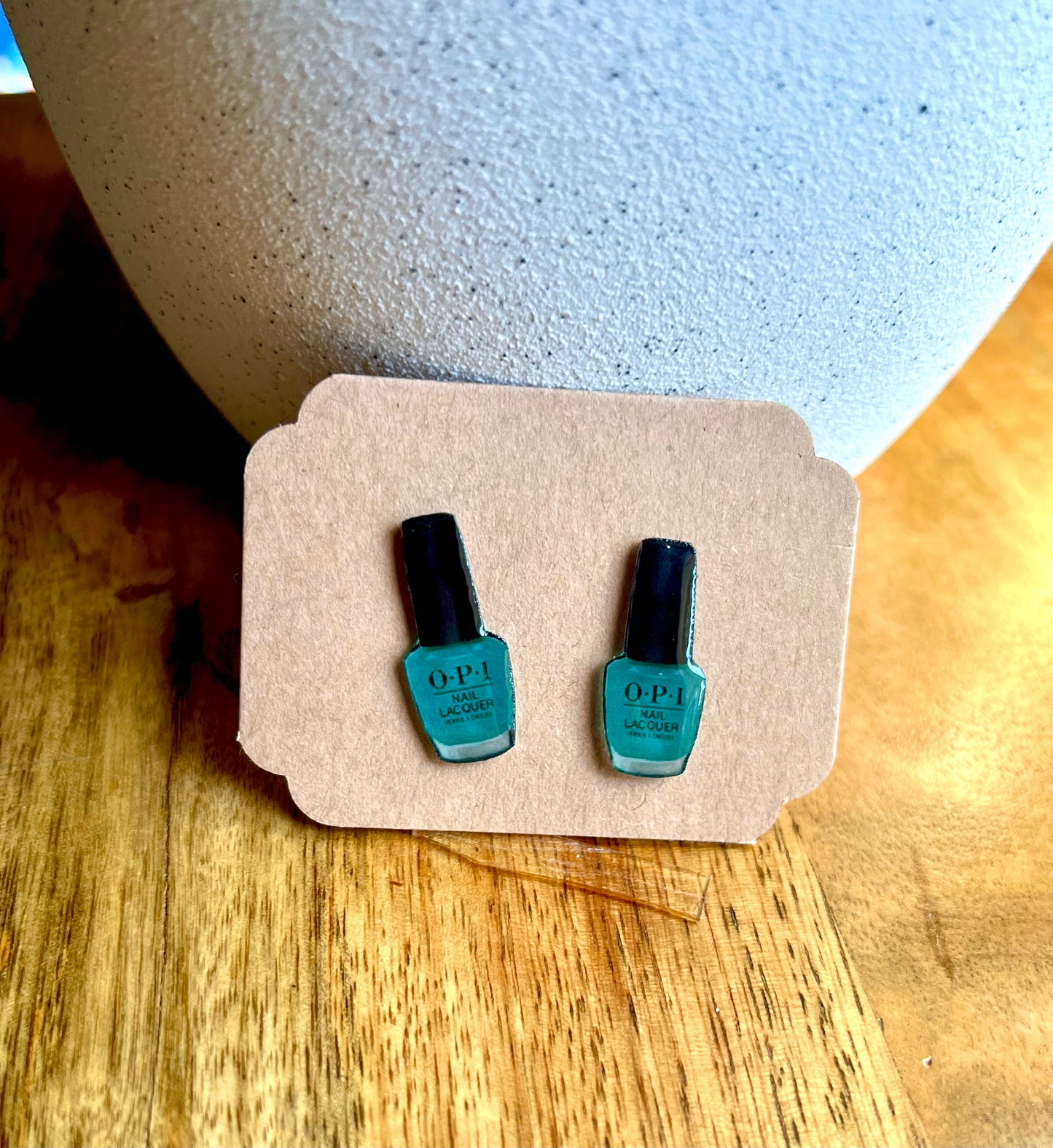 Mini Nail Polish Stud Earrings
