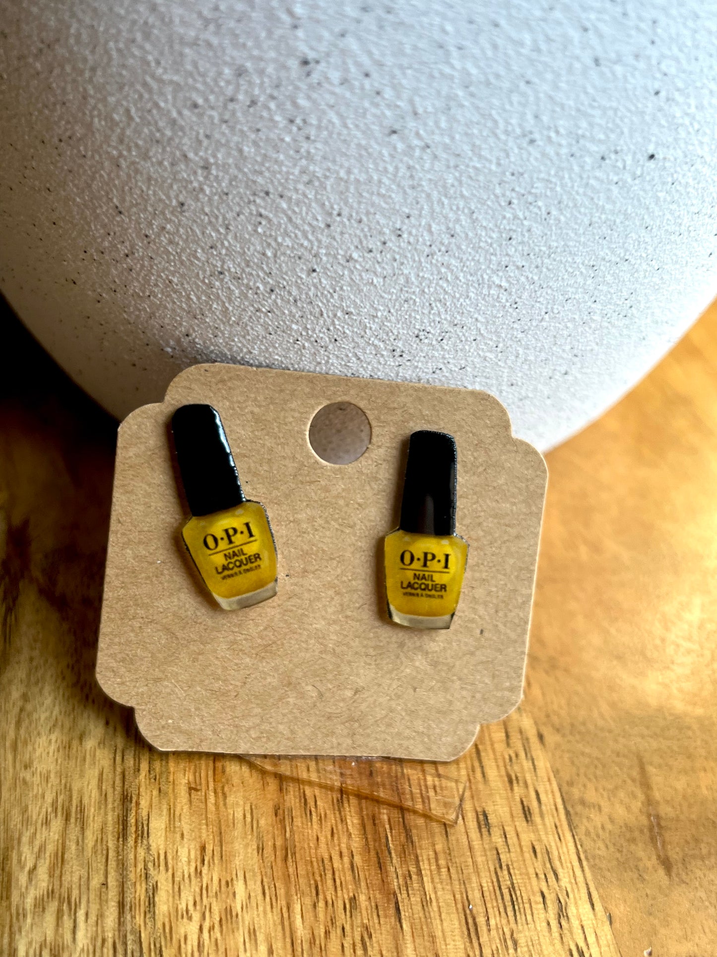 Mini Nail Polish Stud Earrings