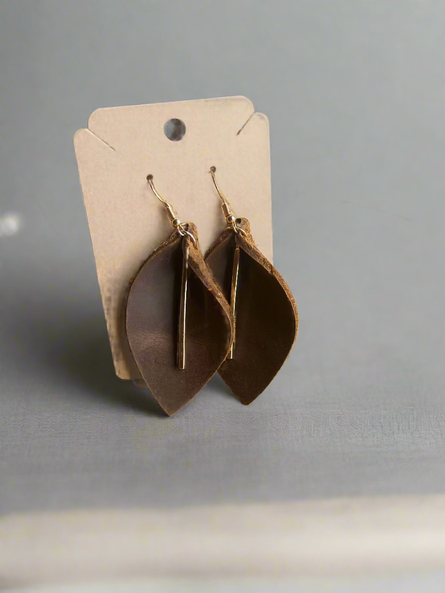 Leather Earrings