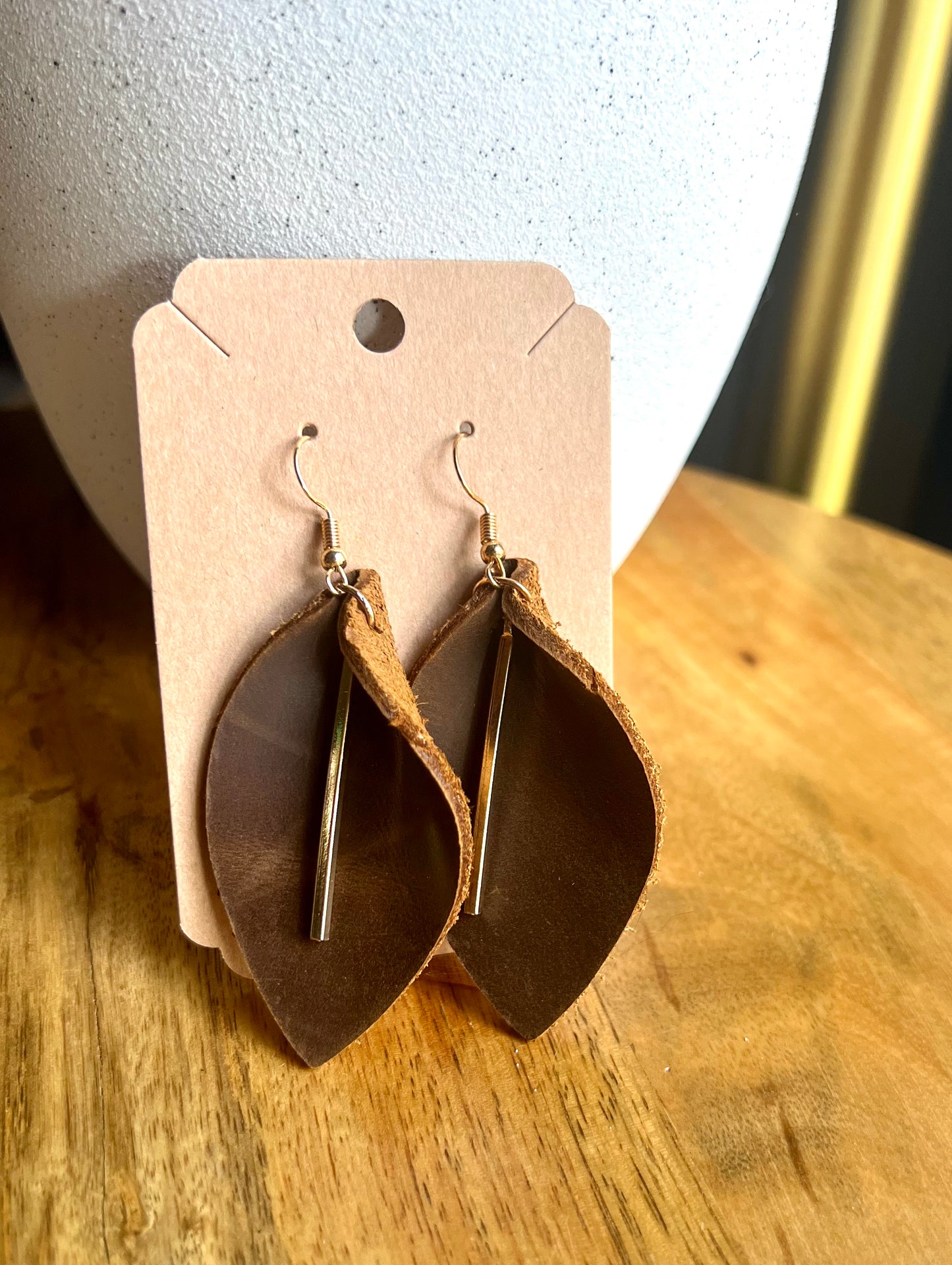 Leather Earrings