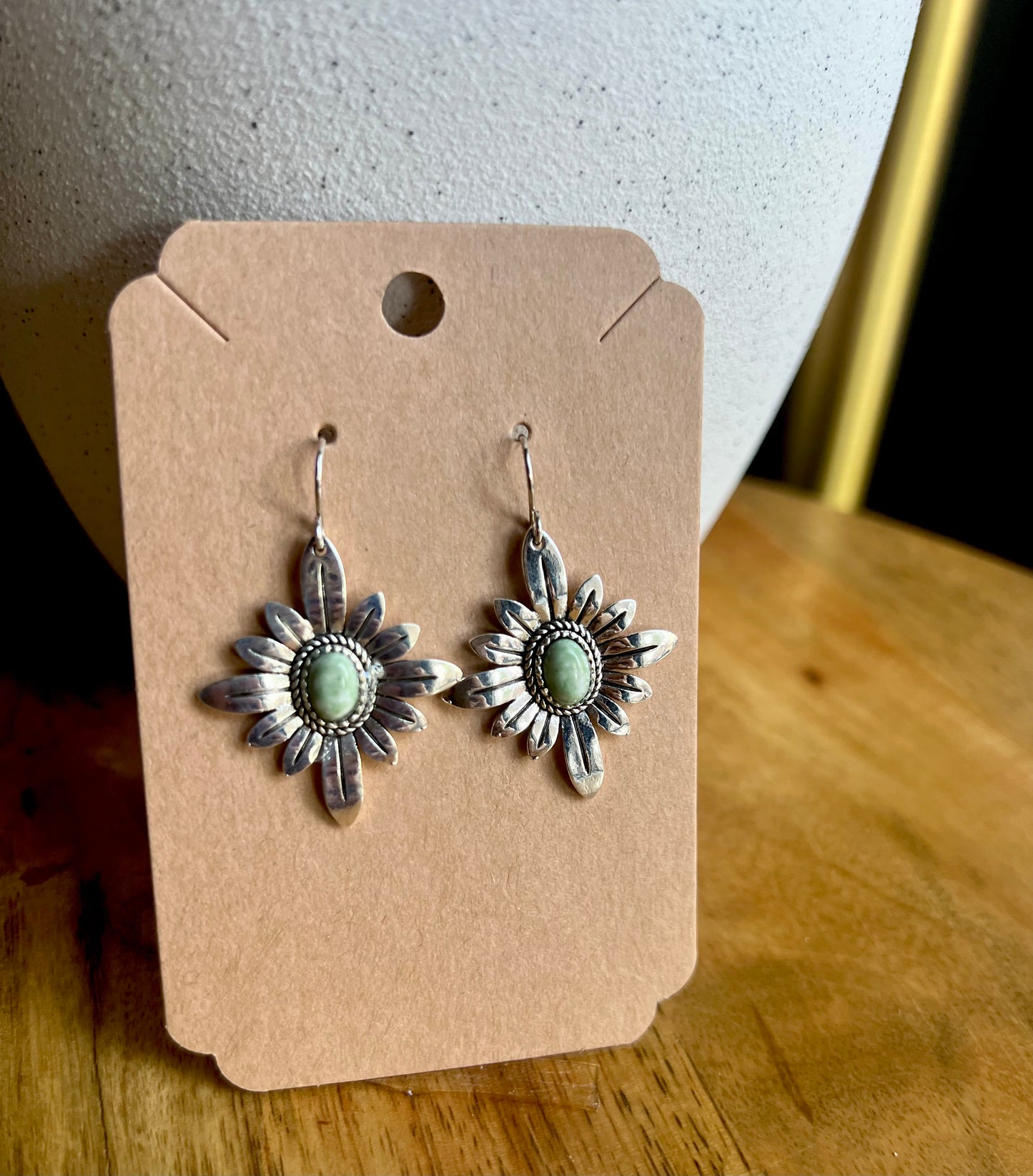 Vintage Western Stone Earrings