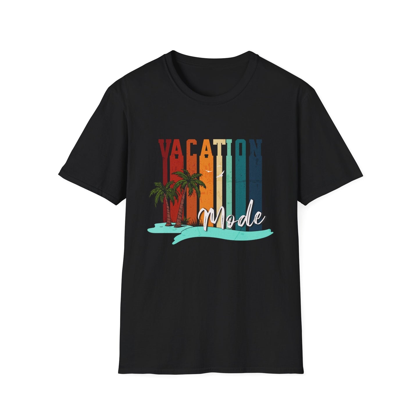 Vacation Mode Palm Trees T-shirt: Escape to Paradise in Style