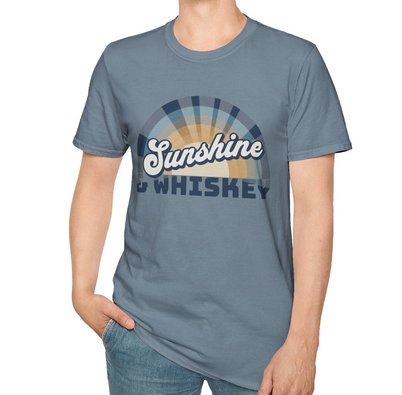 Sunshine and Whiskey T-shirt: Embrace the Good Times