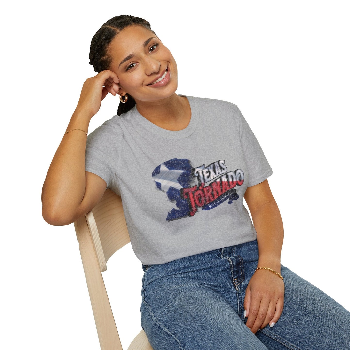 Texas Tornado - Blowin' me away again Tshirt - Tracy Lawrence - Texas Flag - 90's country music