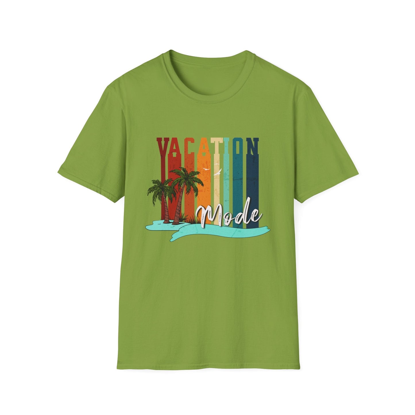 Vacation Mode Palm Trees T-shirt: Escape to Paradise in Style
