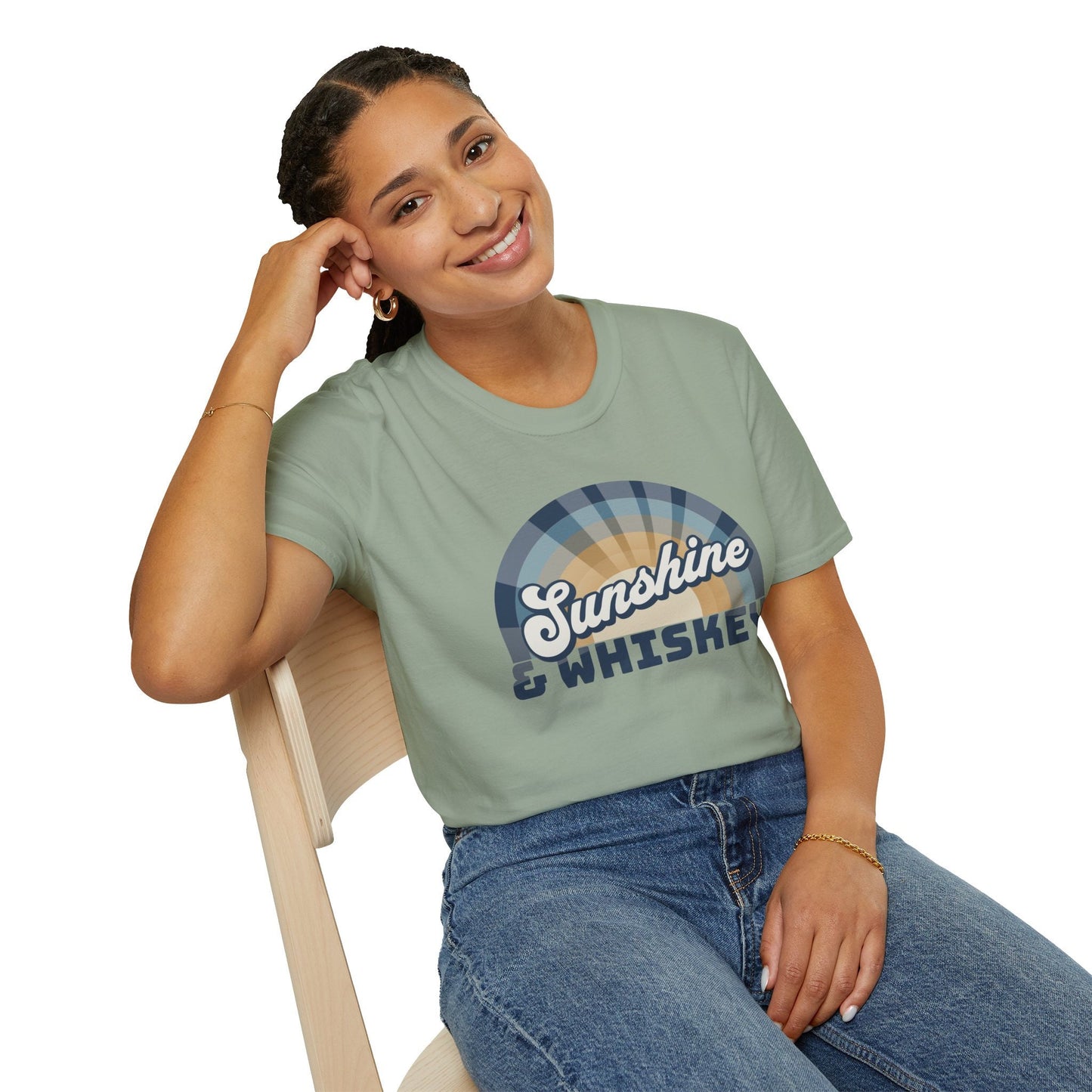 Sunshine and Whiskey T-shirt: Embrace the Good Times